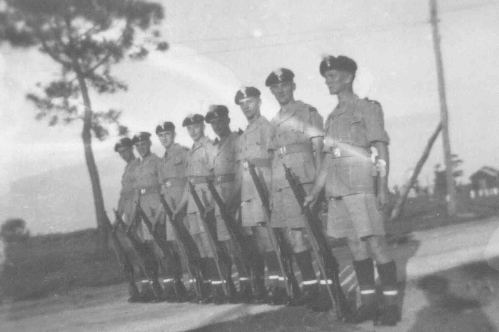BELIZE 1953 ON PARADE